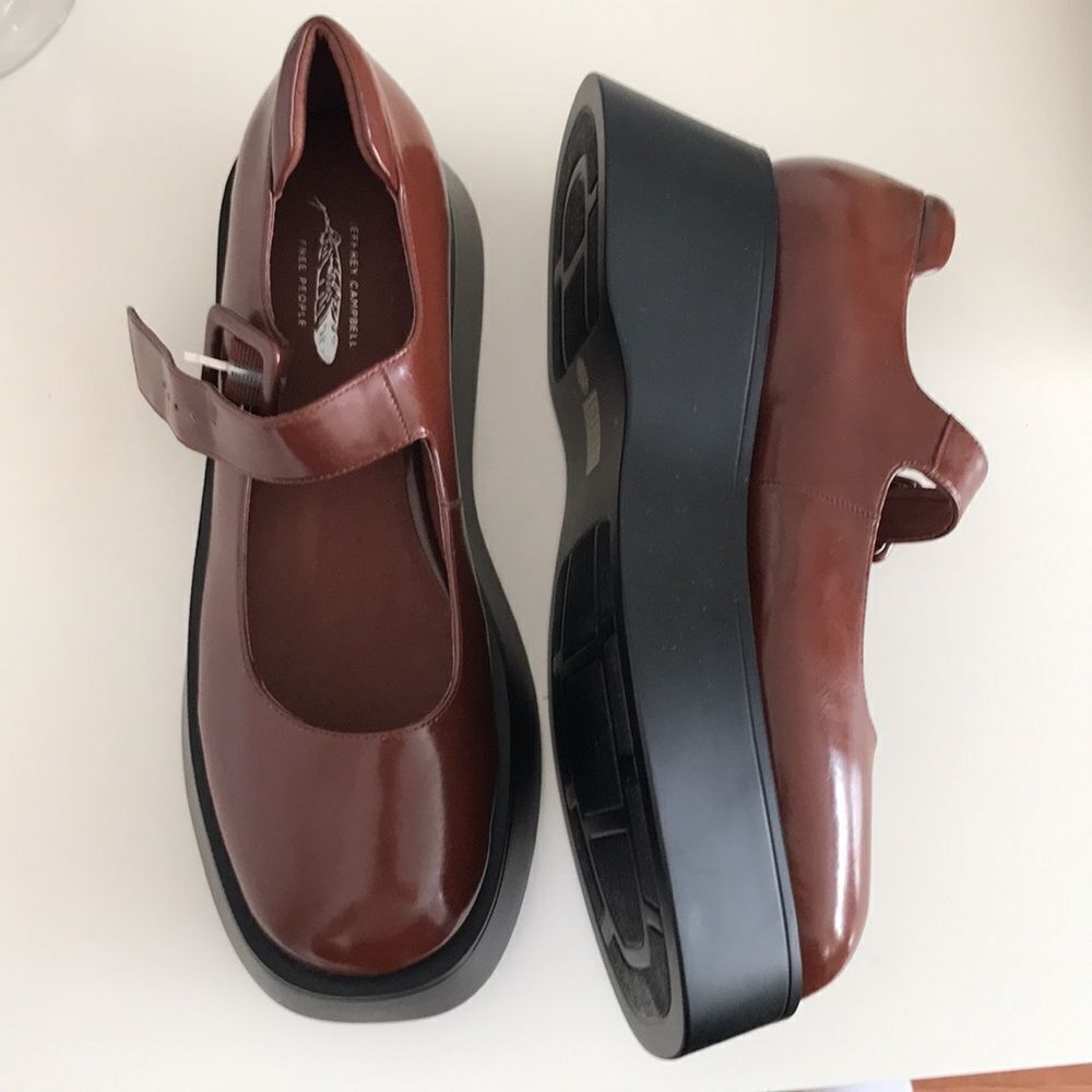 Jeffrey Campbell Ichika Mary Jane Platform Size 10 - Picture 7 of 14